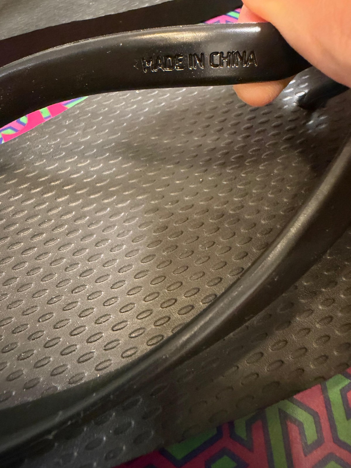 Tory Burch Flip Flops 6 7 8 9 10 Women Sandals Rubber Sole PVC Strap Black
