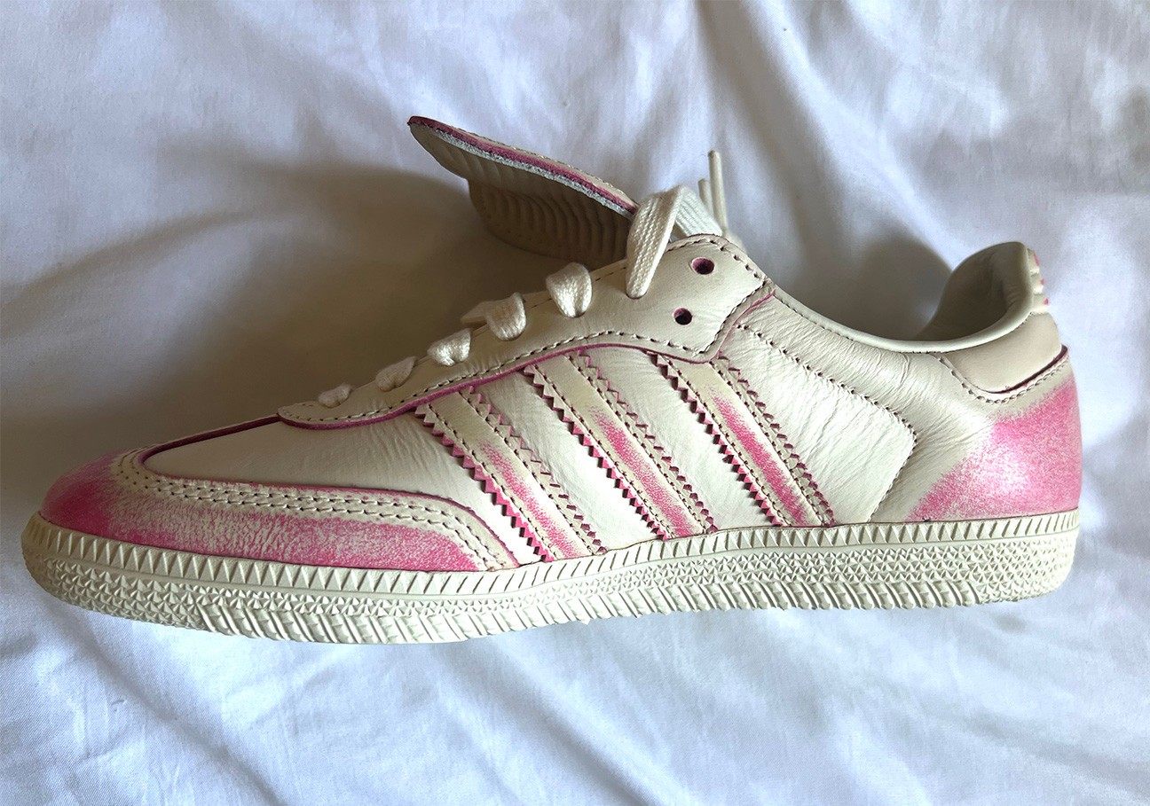 Adidas Samba LT Color Fade Cream Shock Pink Womens Shoes Size 5.5 NEW no Box