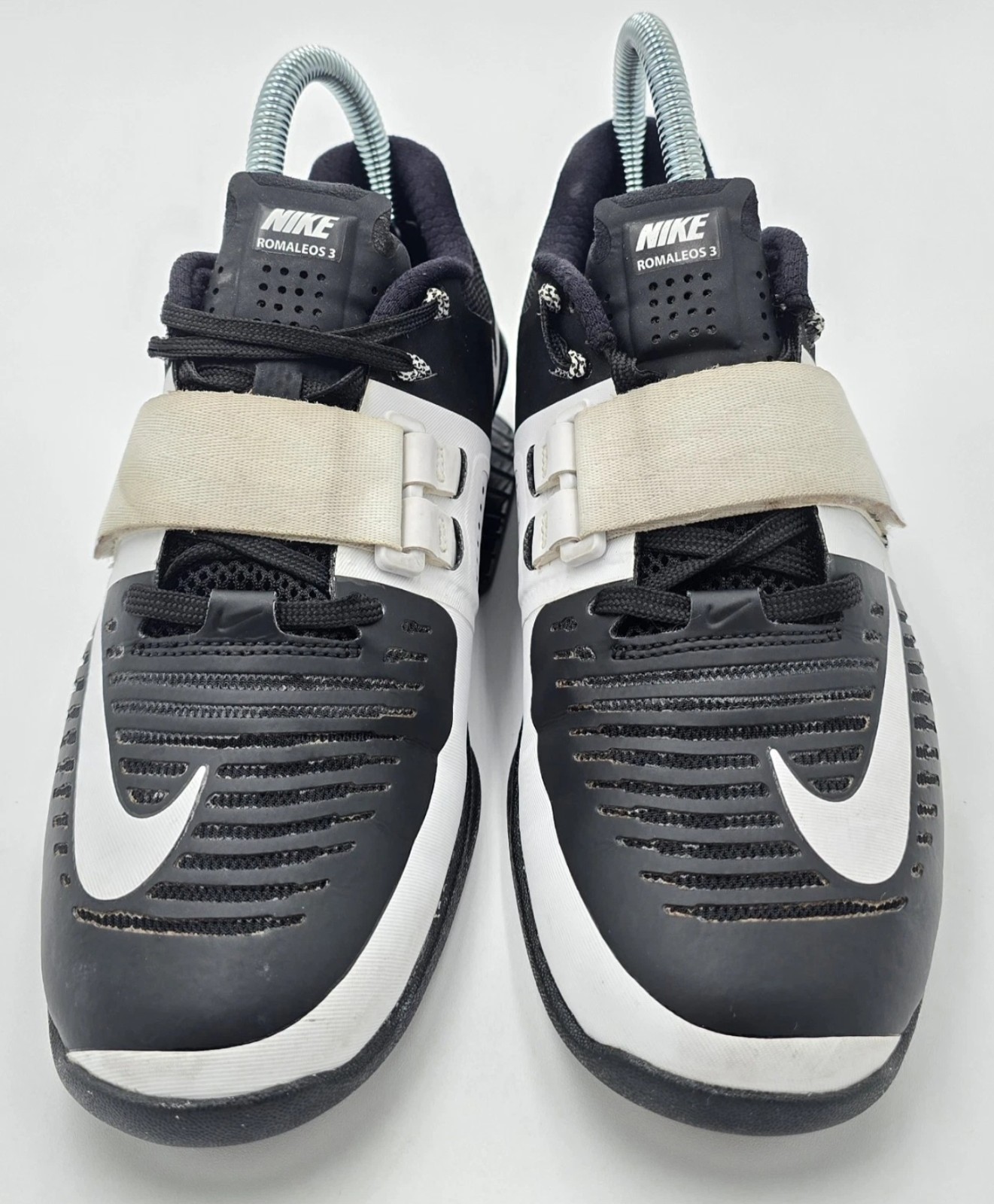 Nike Romaleos 3 Shoes Womens 6 Black Weightlifting Cross Fit Training Power