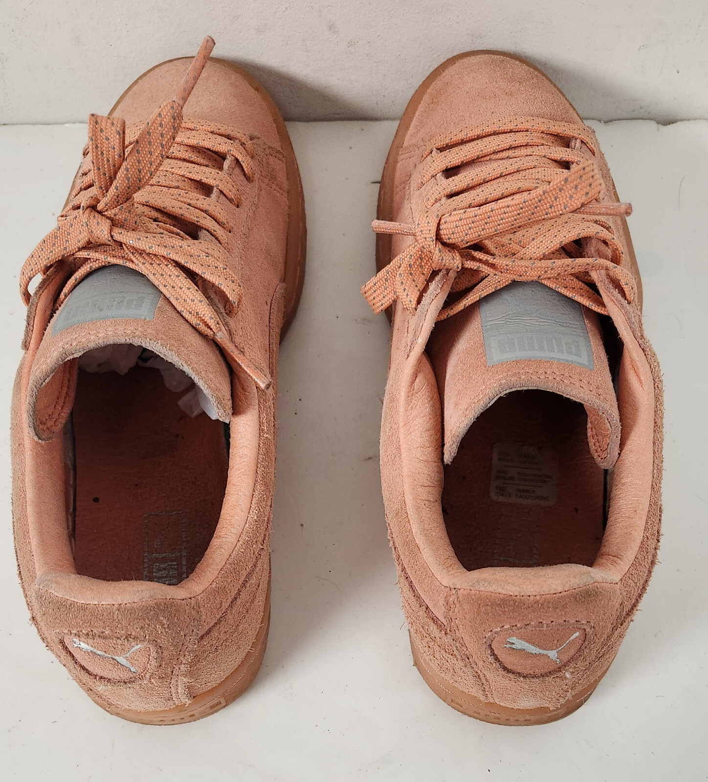 Puma 362303-08 Suede Classic Mono Reflced Desert Flower Women’s Shoes, Size 7.5