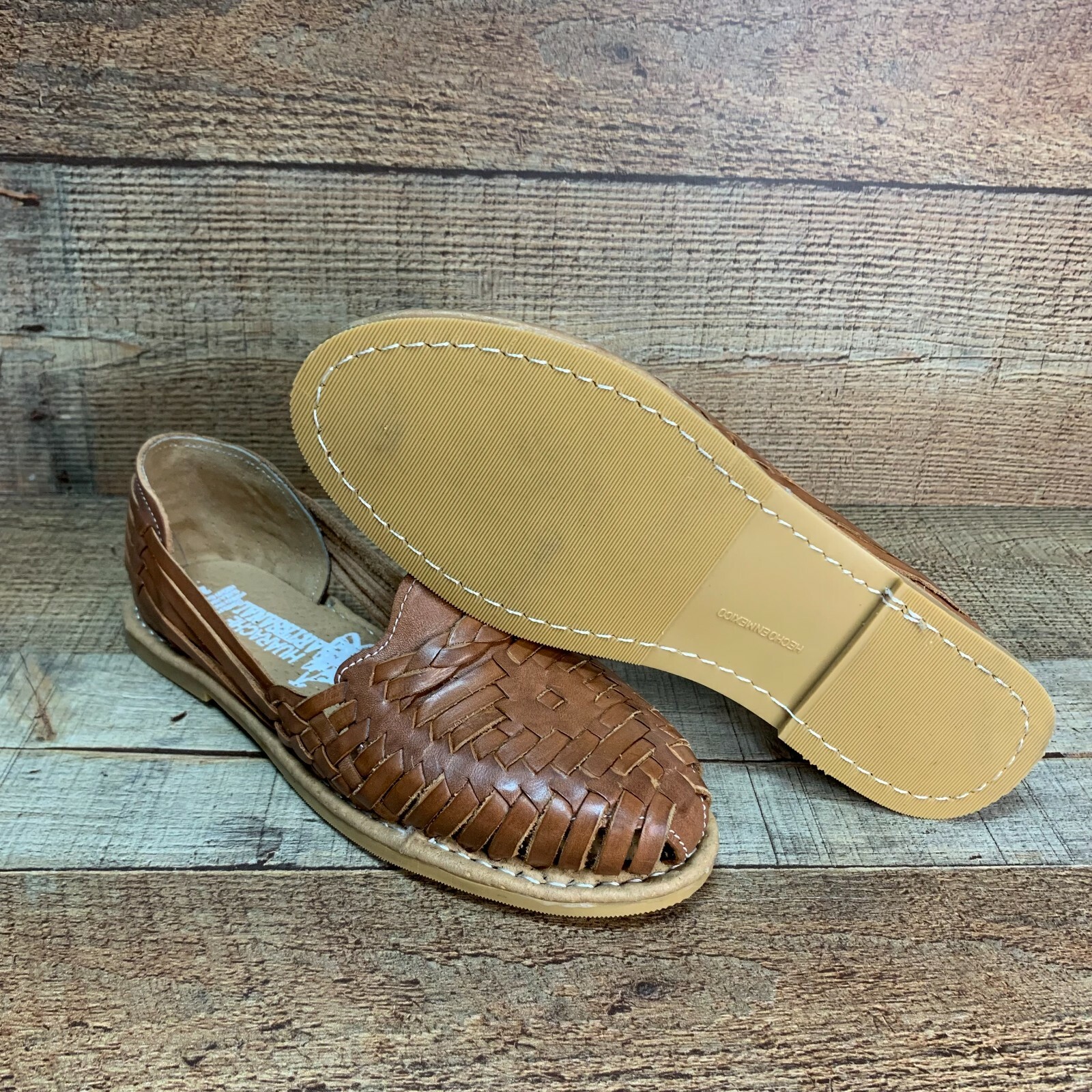 Women’s Huarache Artisanal Mexican sandals Genuine Leather Traditional Sandalias