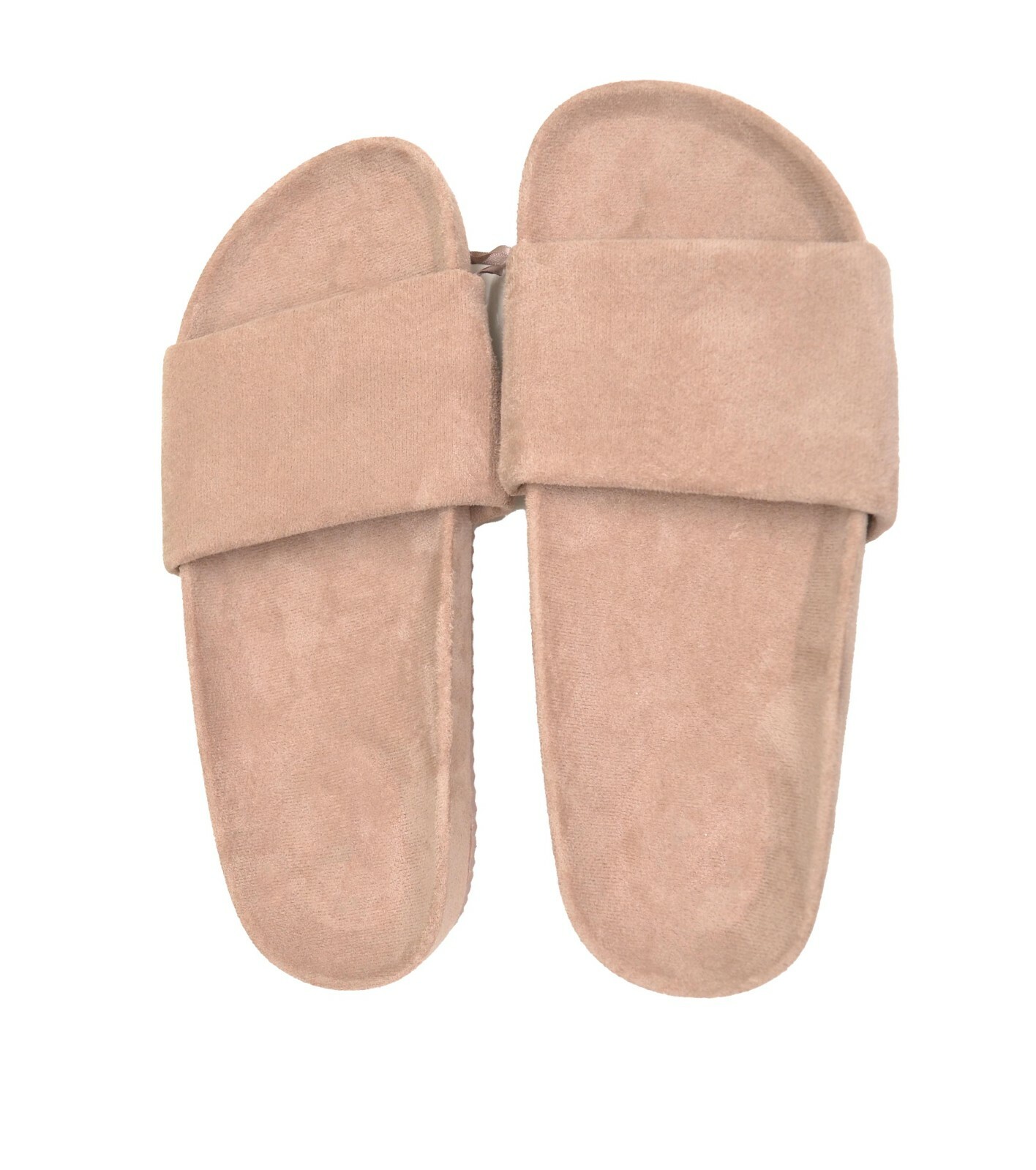 Alfani Womens Faux Suede pool beach sanda Slides Rose Pink Small 5-6 In/outdoor