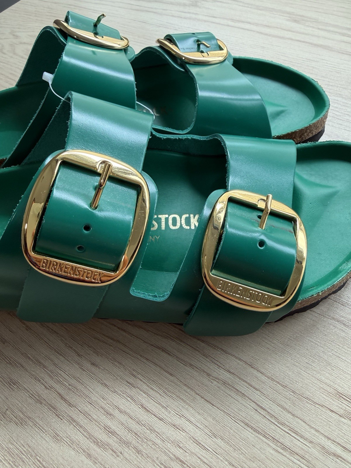 Birkenstock Arizona Big Buckle Sandals – Green! – Size 38 – See Photos