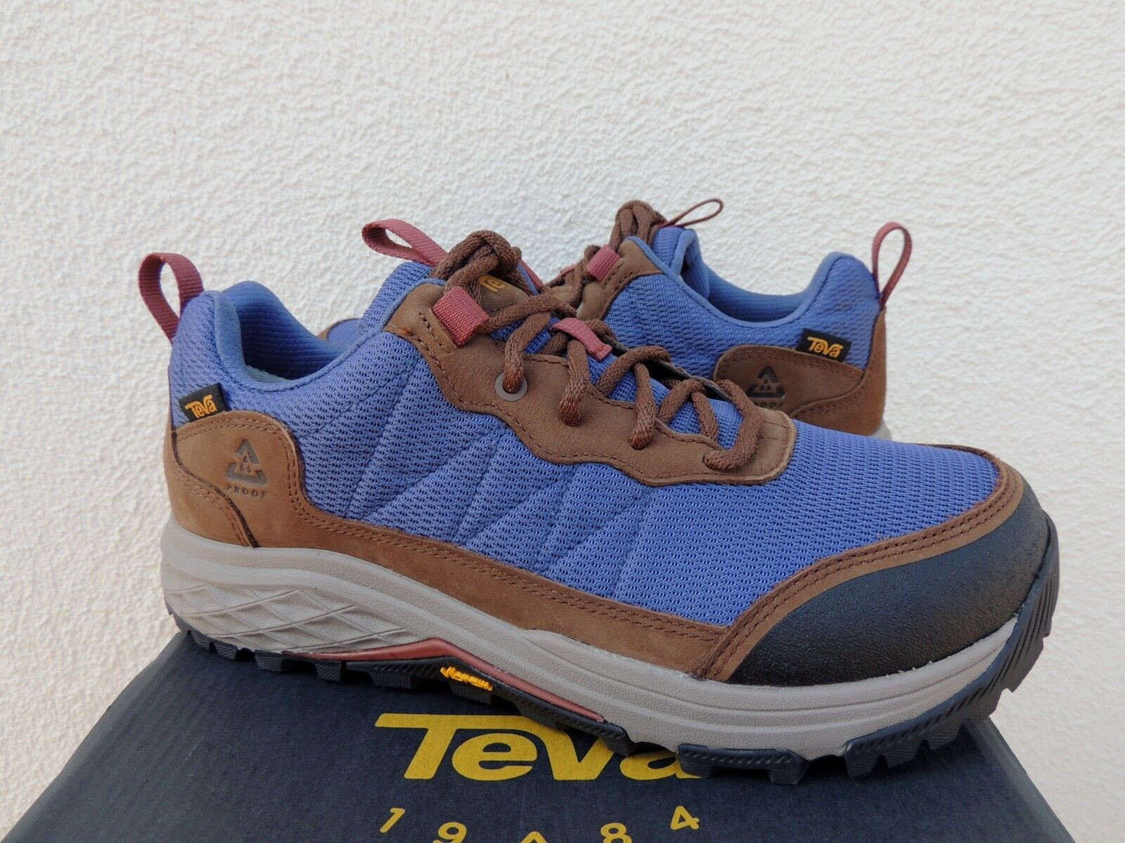 TEVA RIDGEVIEW LOW WATERPROOF SNEAKER HIKER BOOTS, WOMEN US 6/ EUR 37 ~NIB