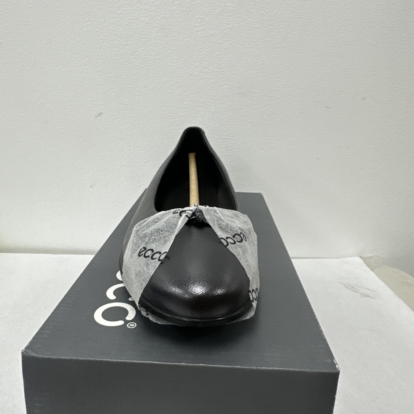 ECCO TOUCH BALLERINA FLAT | ARTICLE 271713 | HEAVY SILVER 61018 | SIZE 10-10.5US