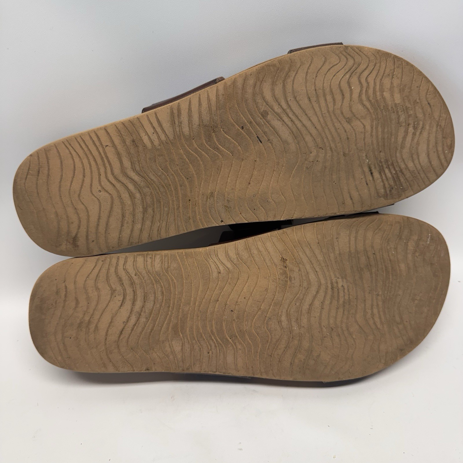 Reef Cushion Vista Brown Double Strap Slide Sandals Women’s Size 9 Summer