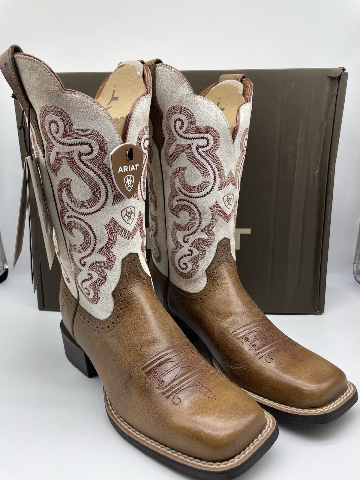 Ariat W Quick Draw Width B Medium Wide Square Toe Size 5.5