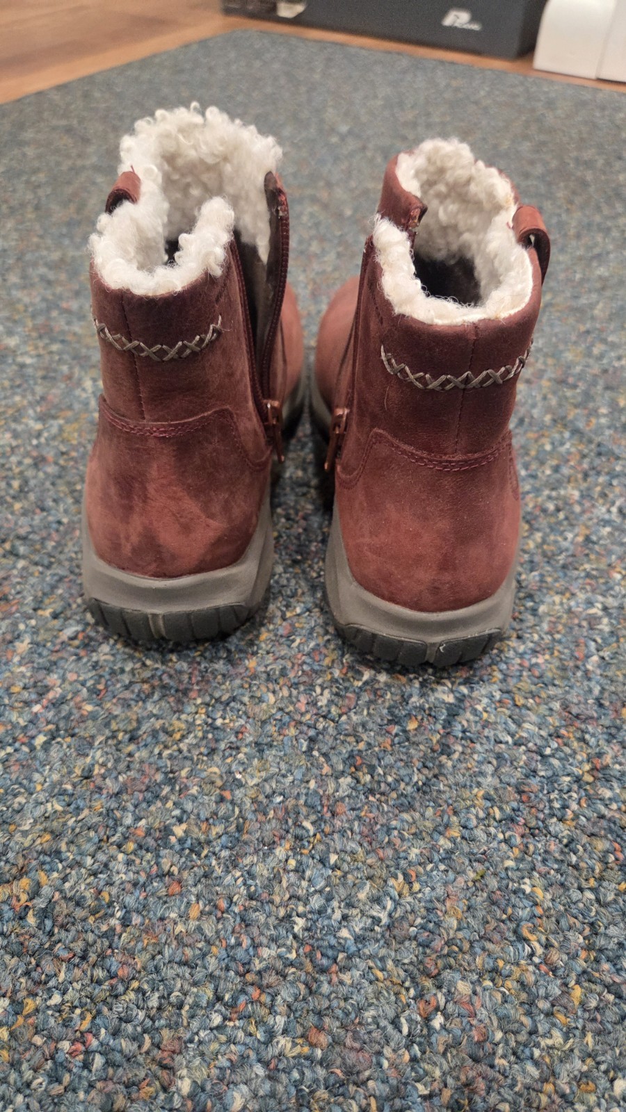 Merrell Womens Leather Lined Ankle Boots Size 7 SEE PICS