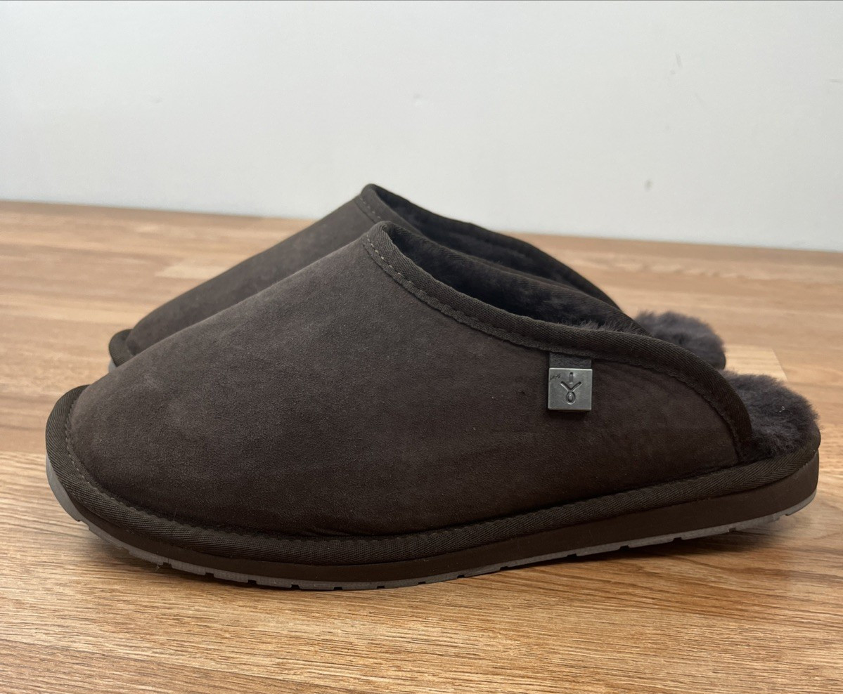 EMU Australia Platinum Esperence Sheepskin Slide Slippers Chocolate M10/W11 NEW