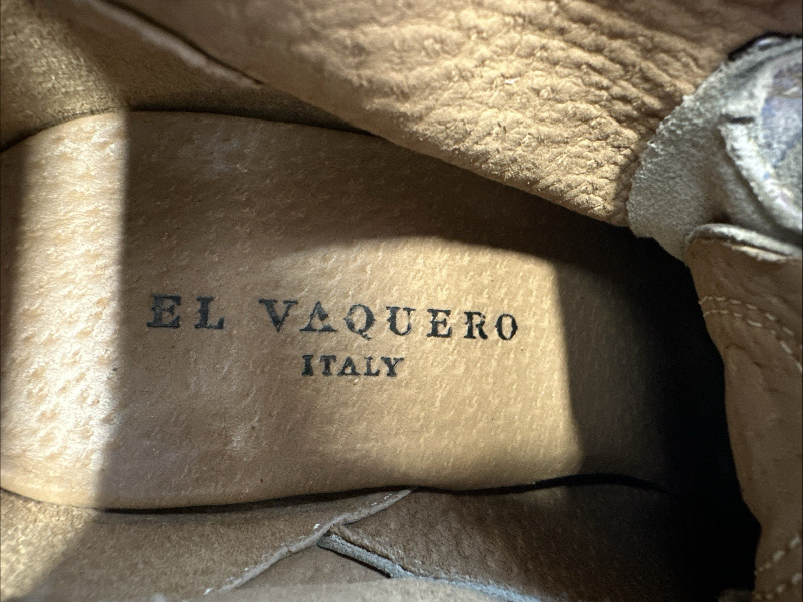 El Vaquero Roseland Moccasin Boot Women’s EU 39 US 8 Italy Made Suede Boho