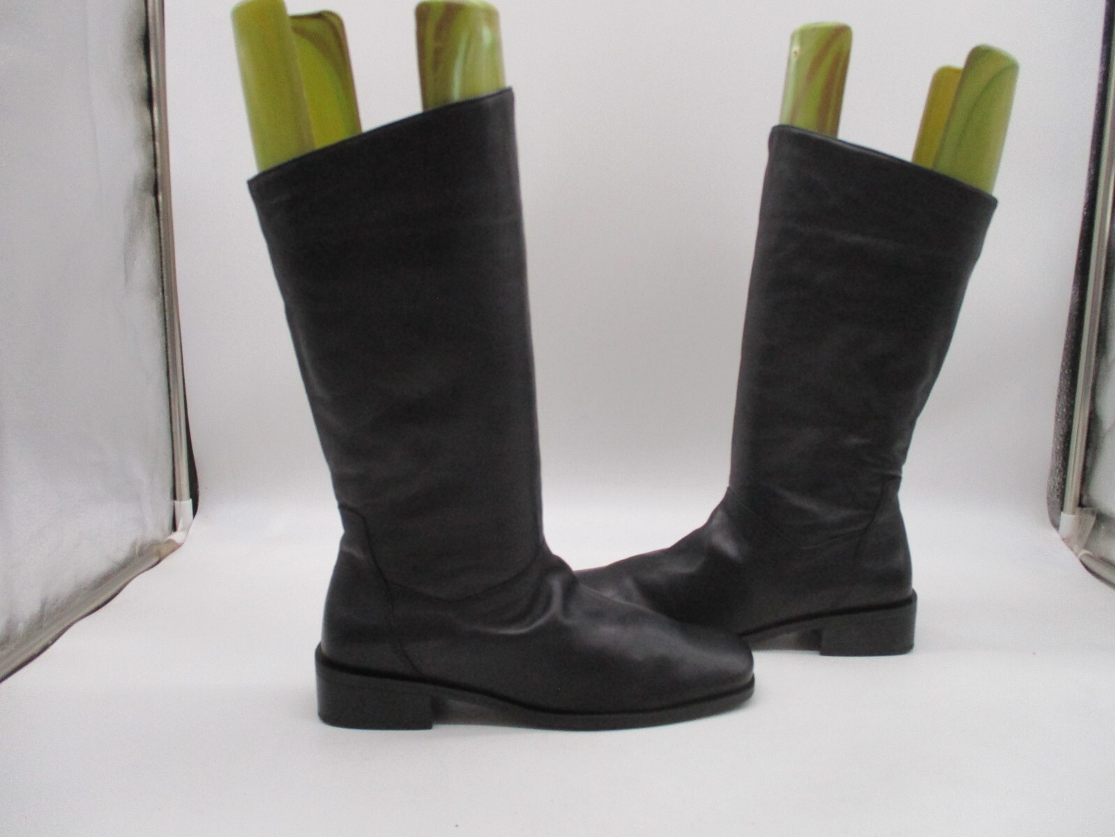 Sole Choice Black Leather Boots Women’s Size 7.5 M