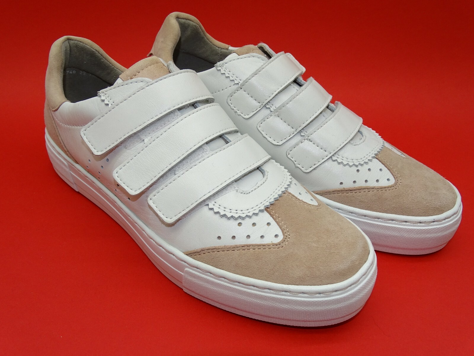 Via Milano women’s trainers casual shoes real leather pink New size 40.5 UK.7.5