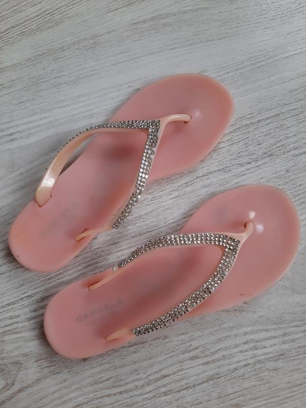 Women Carvela Flip Flops Pink 39 #12UH