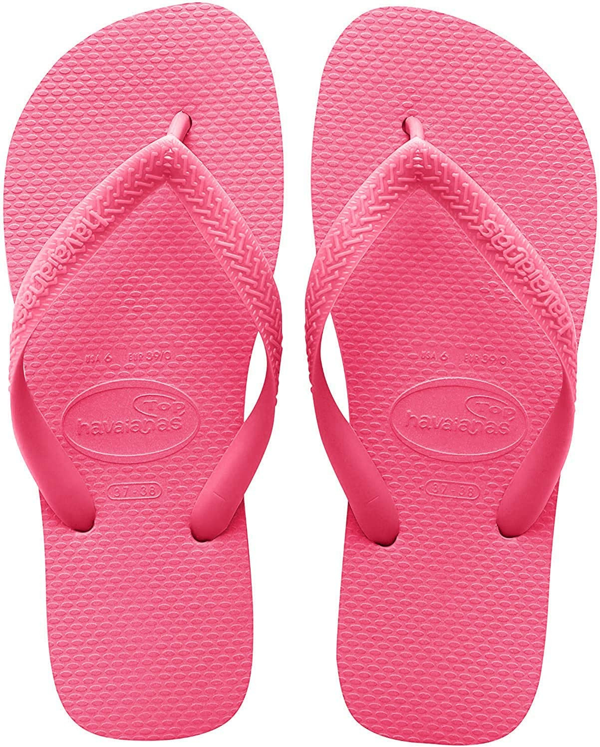 Havaianas Women’S Top Flip Flop Sandal,Pink,37/38 BR (7-8 M US Women’S/ 6 M US M