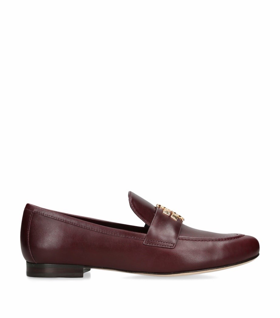 Tory Burch Eleanor Loafer Dark Carmine Burgundy Size 8 1/2. Dust Bag and Box Inc