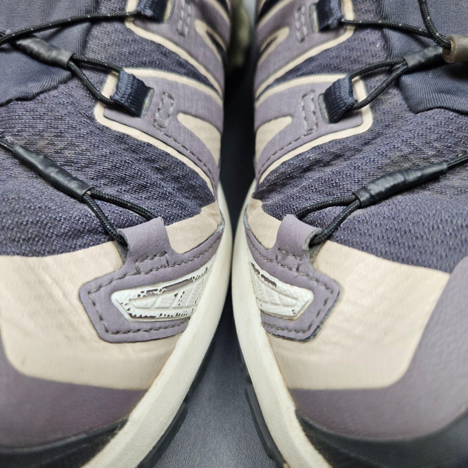 Salomon XA Pro 3D V9 GTX Trail Shoes Womens 8.5 Purple Gore-Tex Hiking Sneakers