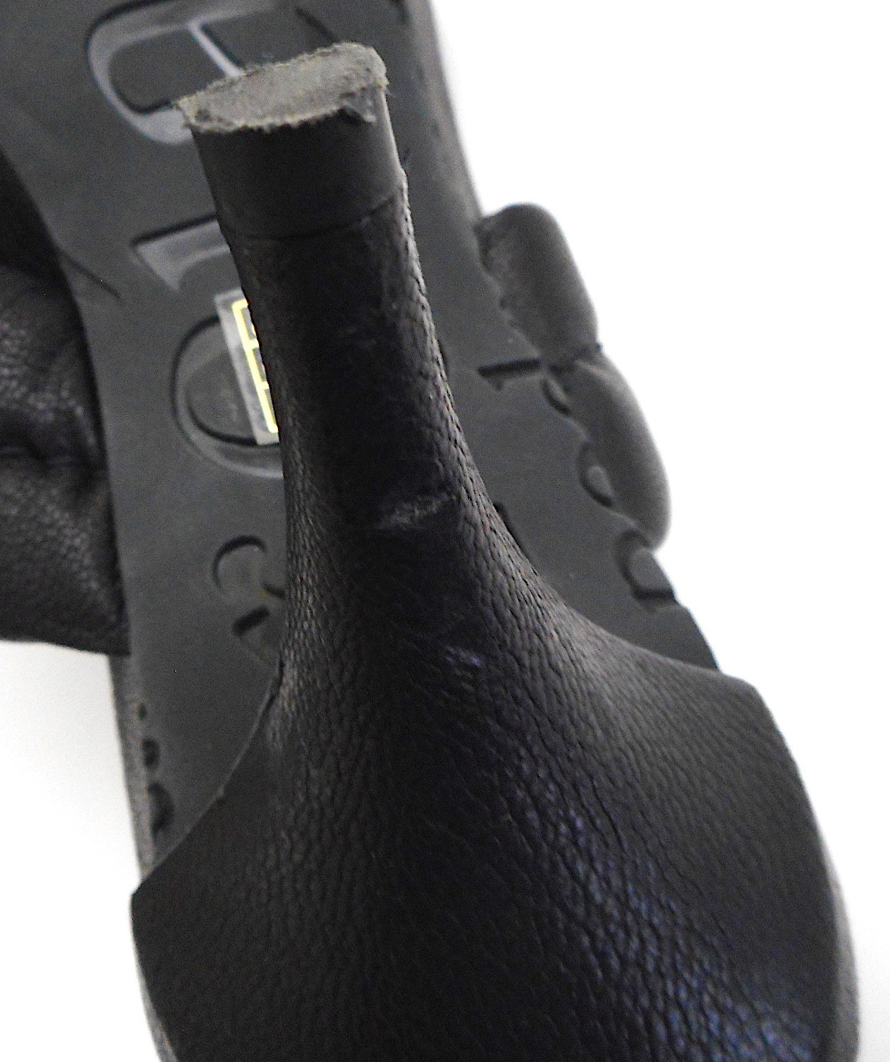 Pedro Garcia Black Leather Slip On Sandal 3 » Heels Size EU 39.5 US 9 EUC