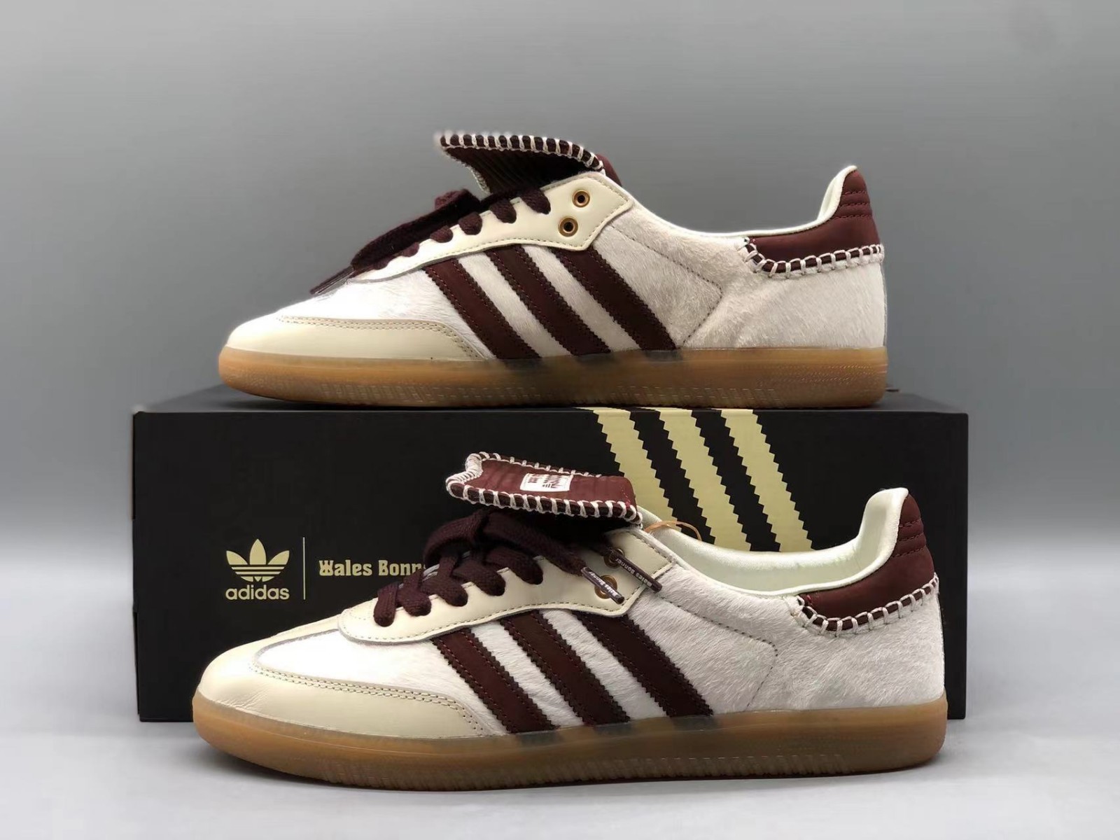 adidas Originals Samba OG Shoes Men Women – White/Black/Pink Retro Sneakers