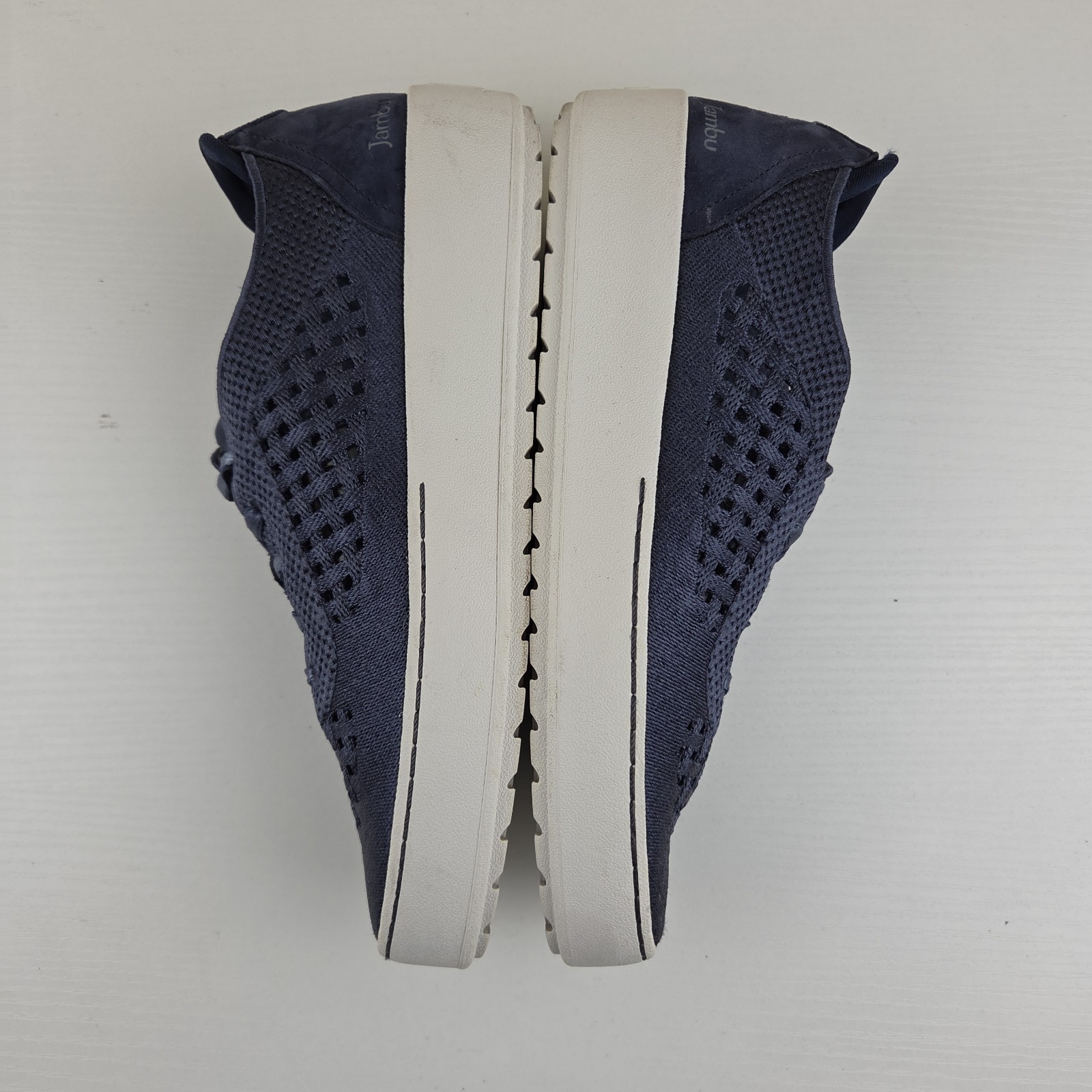Jambu Lilac Navy Blue/White Relax Foam Mesh Slip On Sneakers Women’s Size 8 M