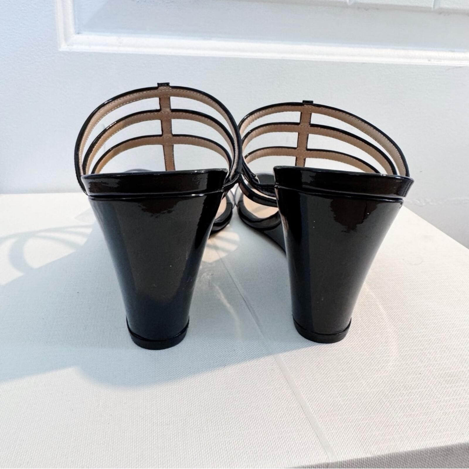 NEW Stuart Weitzman Deco 85 Wedge Sandal