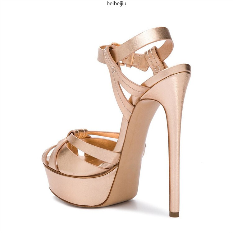 Womens Platform Peep Toe Sandals Shoes Super High Heel Stiletto Clubwear Sexy