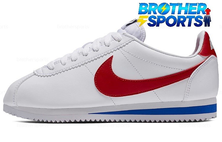 Nike Wmns Classic Cortez Leather ‘White Red’ 807471-103 Women