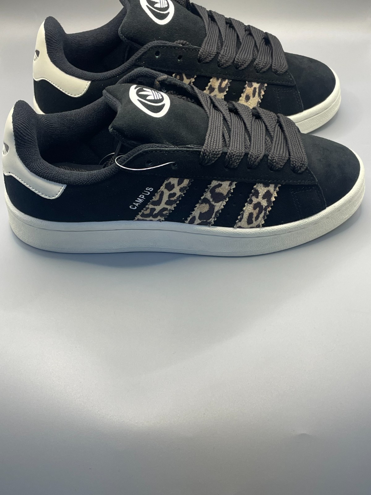 Adidas Orginals Campus 00 Leopard Cheetah Print Black ID7039 Women’s Sizes