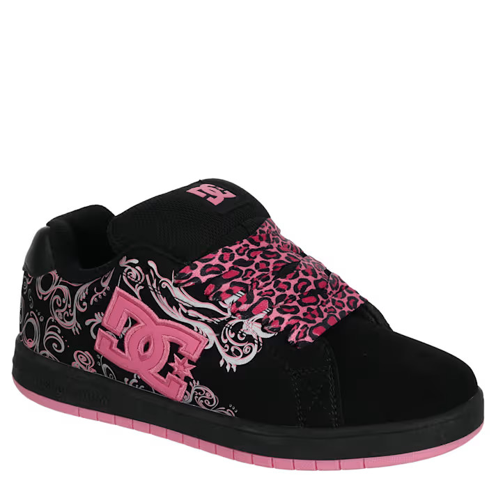 DC SHOES WOMENS GAVELER RETRO LOW TOP SNEAKER