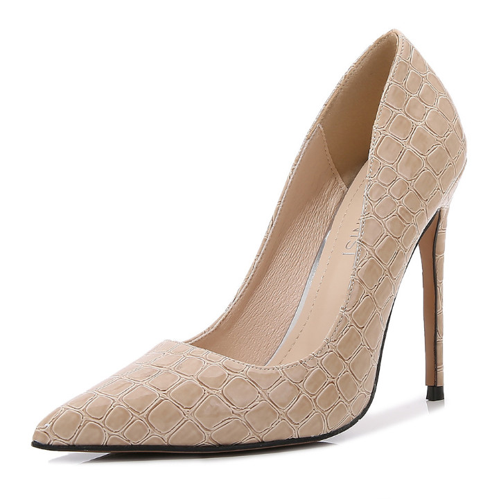Women’s High Heels Faux Leather Pumps Dress Party Casual Prom Nightclub OL Shoes