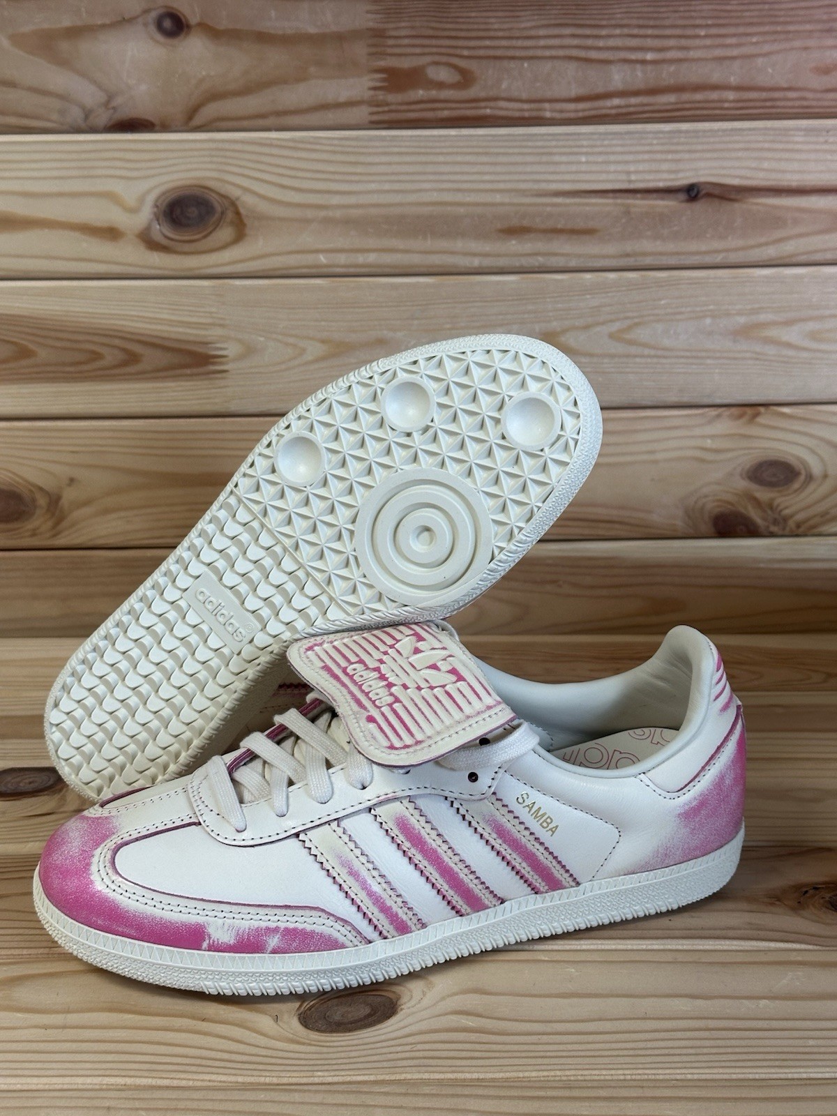 Adidas Samba LT Color Fade Pack – Cream Shock Pink JR5998 Women’s Size 8