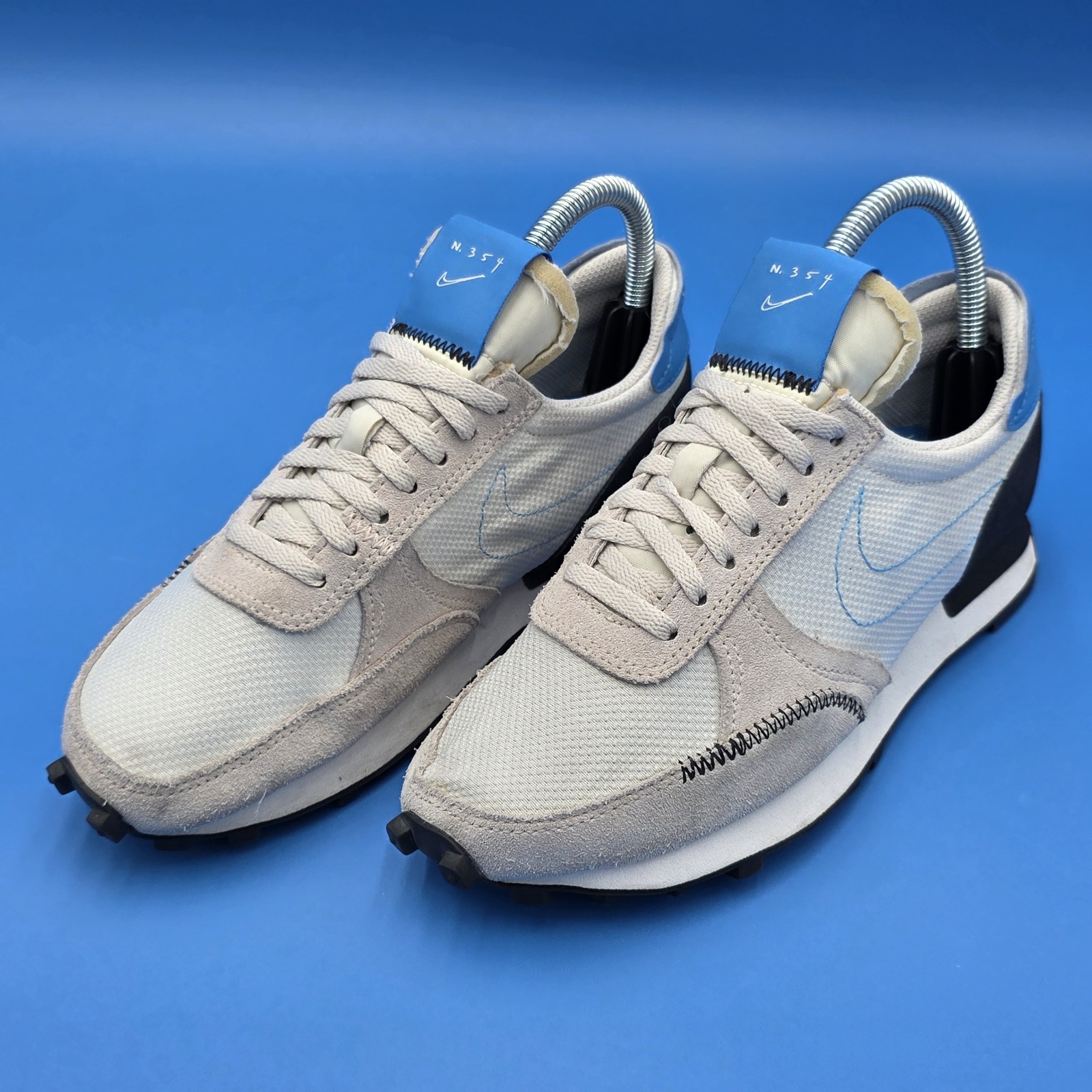 Nike Daybreak Type Sneakers Sail Photo Blue Women’s DA7729-100 Running Size 6