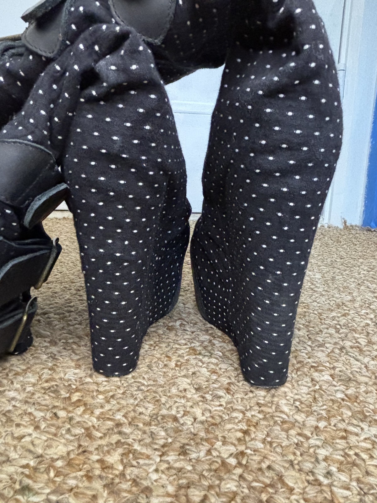Mo Money Platform Boots by Irregular Choice – Sz 9 Women