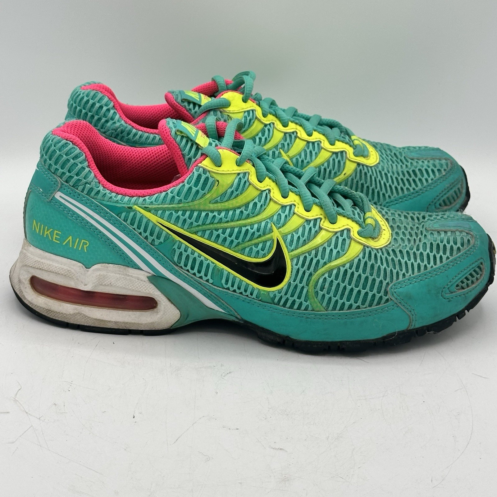 Nike Air Max Torch 4 Teal Pink Athletic Sneakers 343851-376 Women’s Shoes Sz 8.5