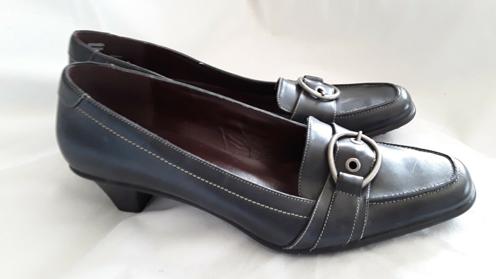 Naturalizer Womens Shoes – Size 7 M Leather Upper Brownish Gray