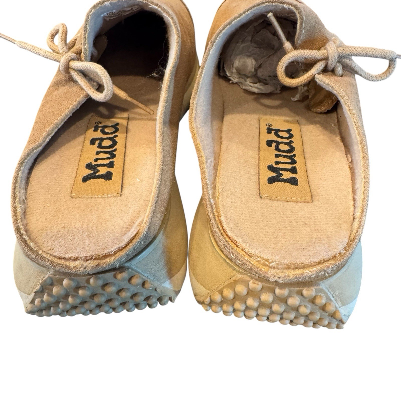 Vintage Mudd Y2K Willi Clog Babydoll Suede Chunky Platform 8.5