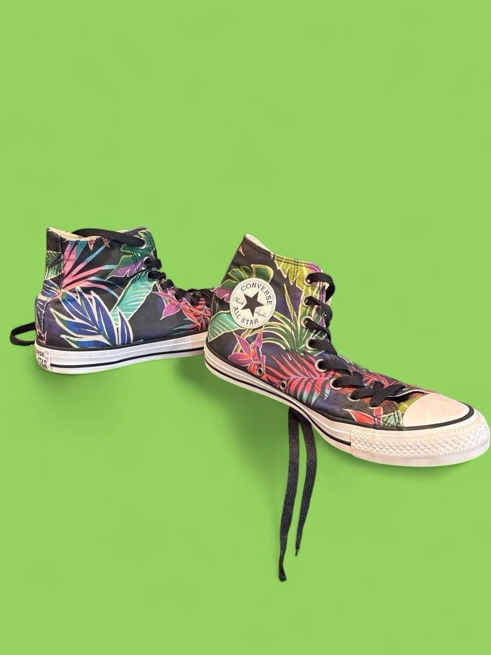 Converse Chuck Taylor All Star Tropical Floral High Top Sneakers