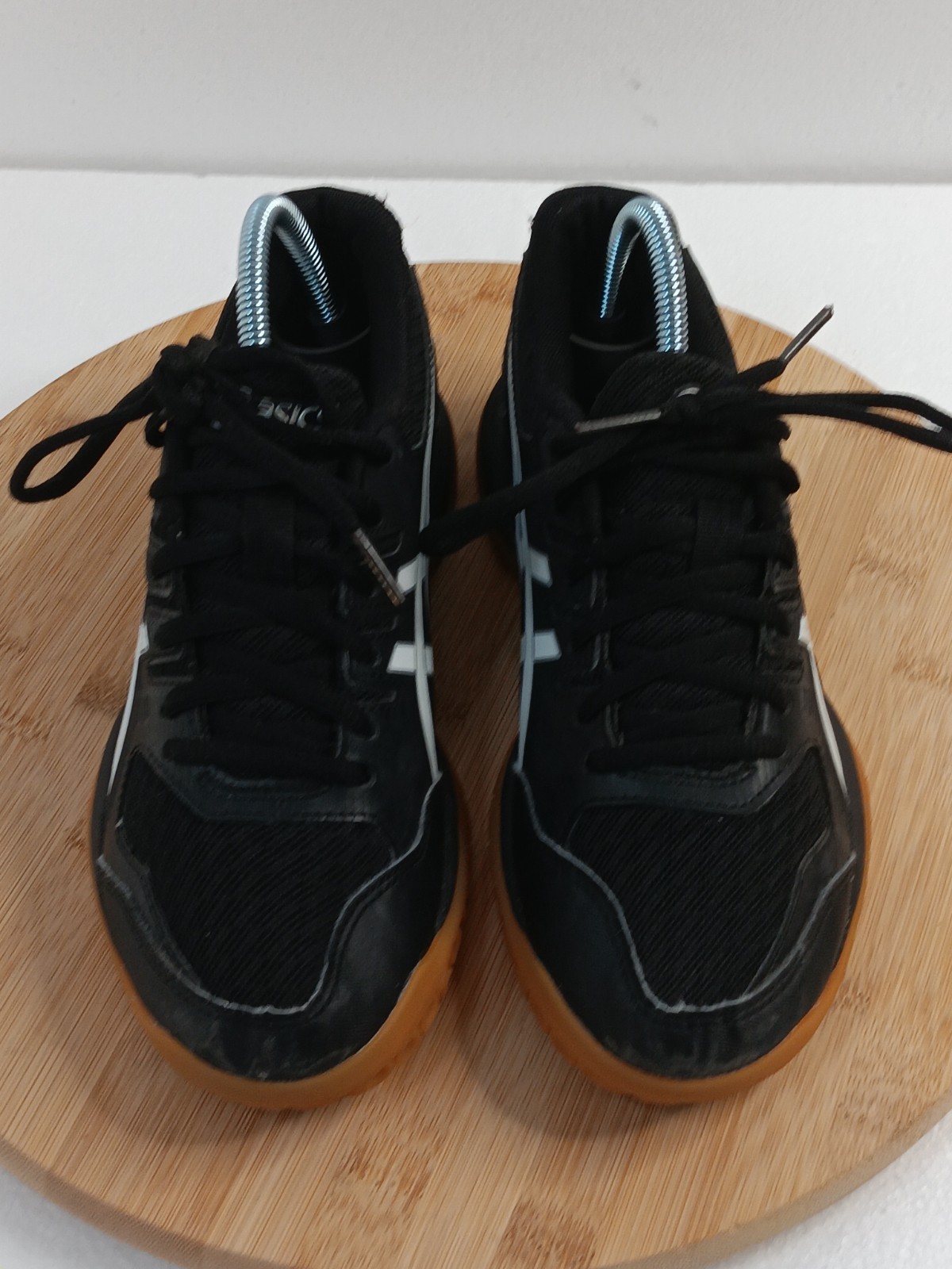 Asics Gel-Rocket 9 Sneakers 1072A034 Women’s Size 5.5 Black White