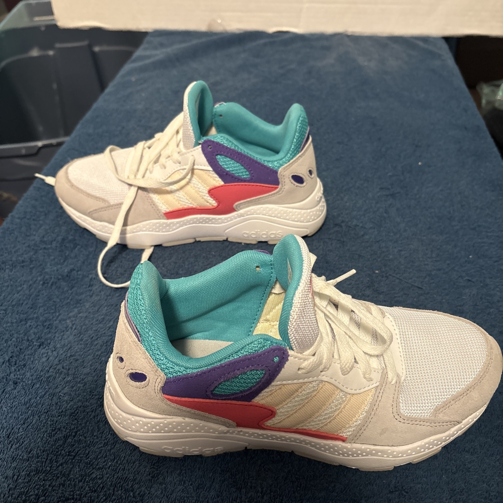 Adidas Crazychaos Cloudfoam Casual Sneakers Women’s Shoe Size 6 (1Y3001)