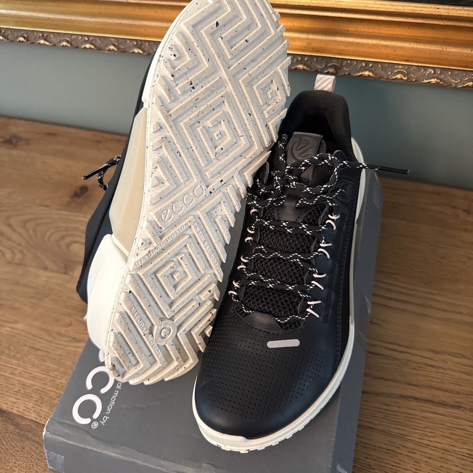 ECCO Women’s BIOM 2.0 LUXURY Sneaker in Black, US 10-10.5 EU 41