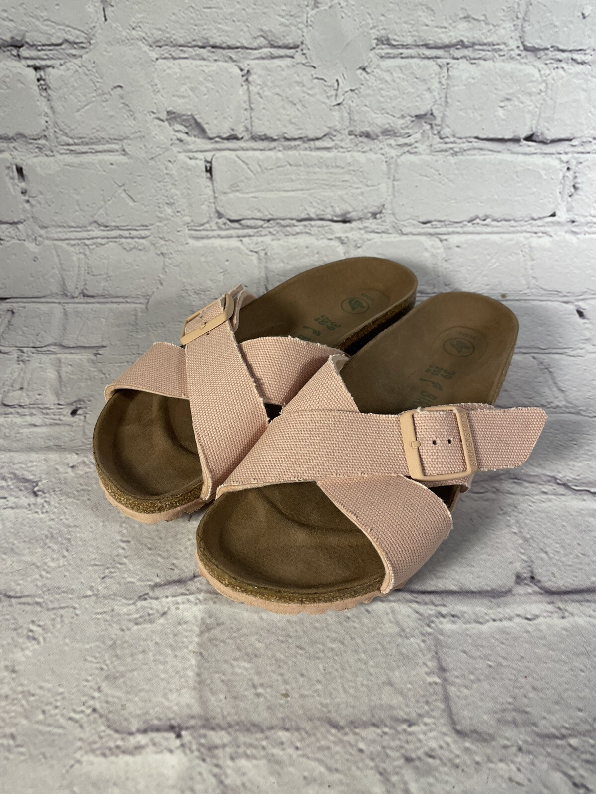 Birkenstock Women’s Size 8 EU 39 Siena Soft Pink Vegan Narrow/Reg Sandals – LN