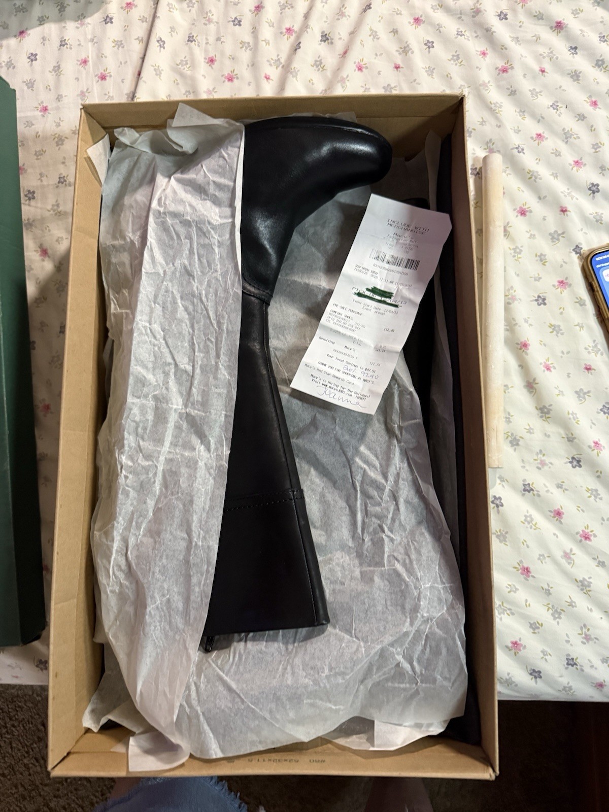Clarks Ingalls Vicky Women’s Black Leather Knee-High Riding Boot Zip Comfort 10M