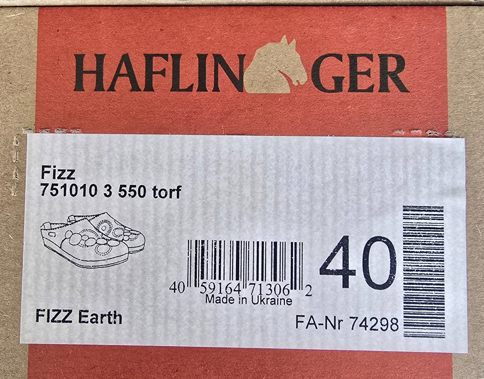 Haflinger Fizz Earth Wool Clogs Euro 40 US 9.5 NIB with Tags Gray Brown Purple
