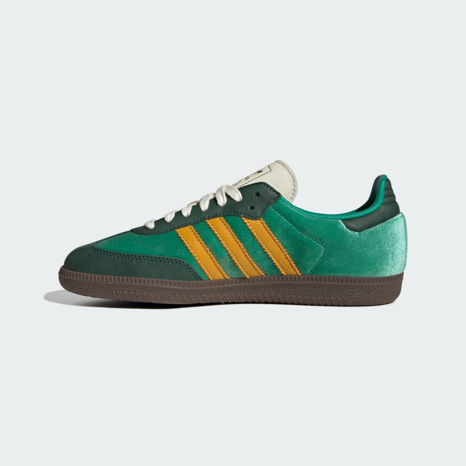 Adidas W Samba OG Original Shoes Court Green/Preloved Yellow JI2681 US 4-12