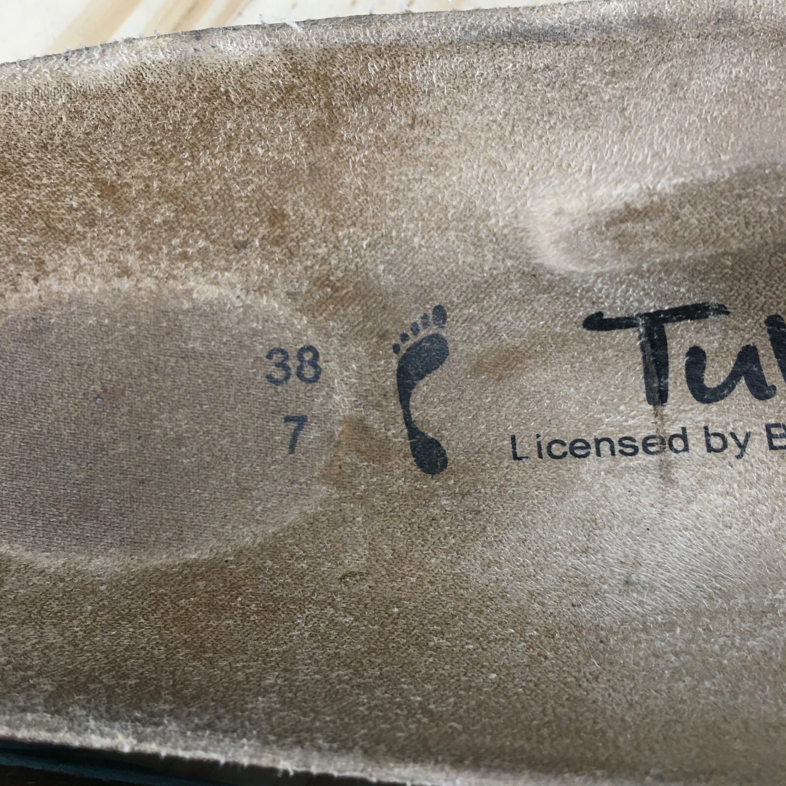 Tula By Birkenstock Sandals Womens 38 Narrow Slide Blue Casual Slip On Comfort