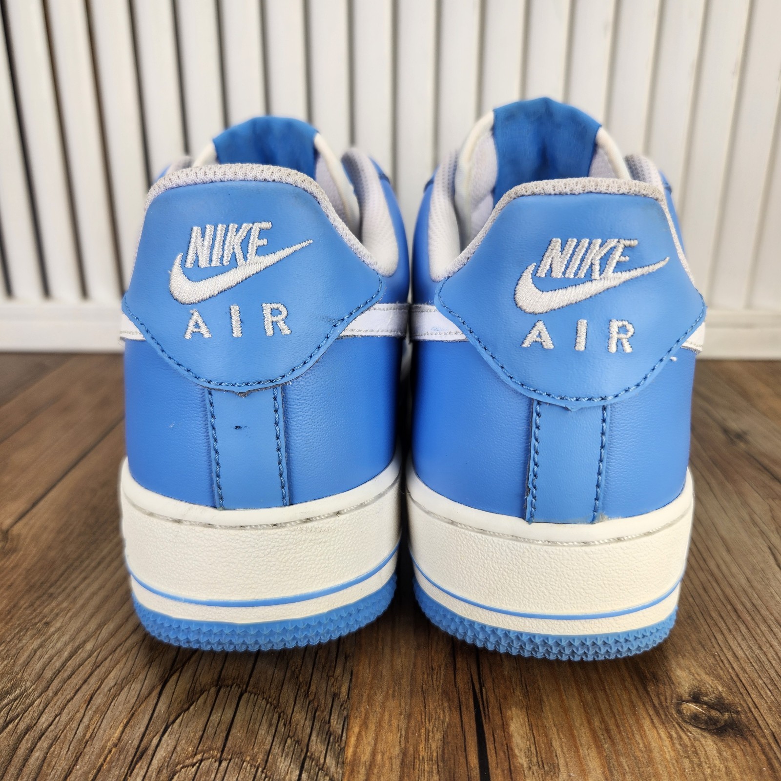 Nike Air Force 1 Low 2008 Sneaker Womens Sz 7.5 University Blue Shoes 315115-414