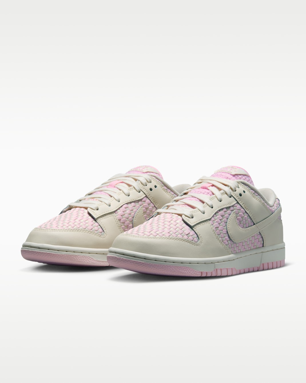 NIKE Women’s Dunk Low IH2476-600 Pink Foam Sail Pale Ivory