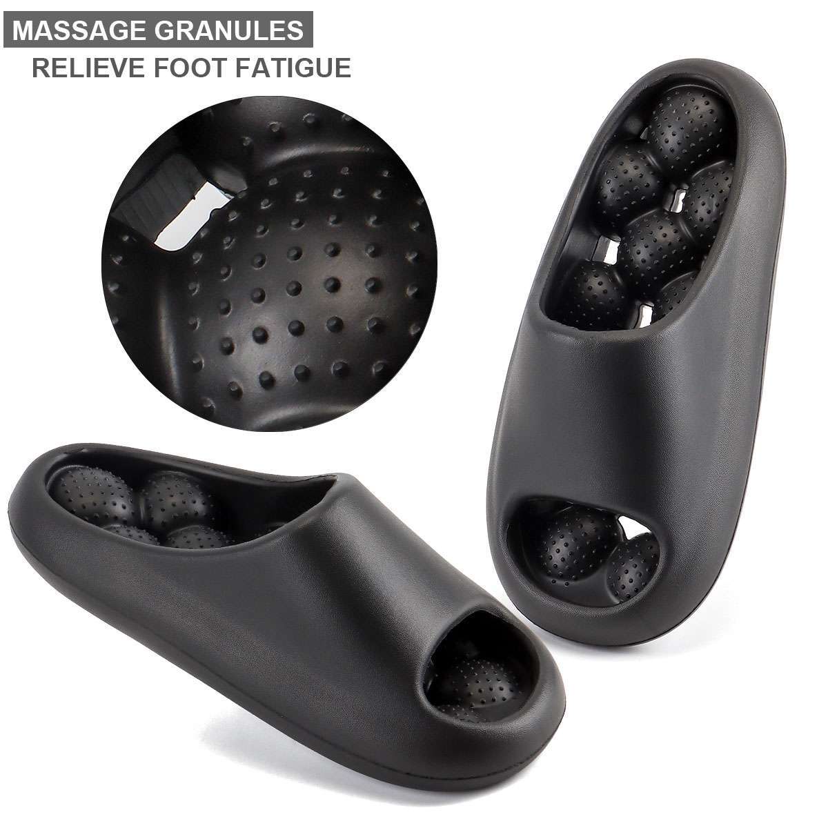 Cozy Pillow Anti-Slip Sandals Ultra Soft Slippers Clouds Home Outdoor EVA Shoes