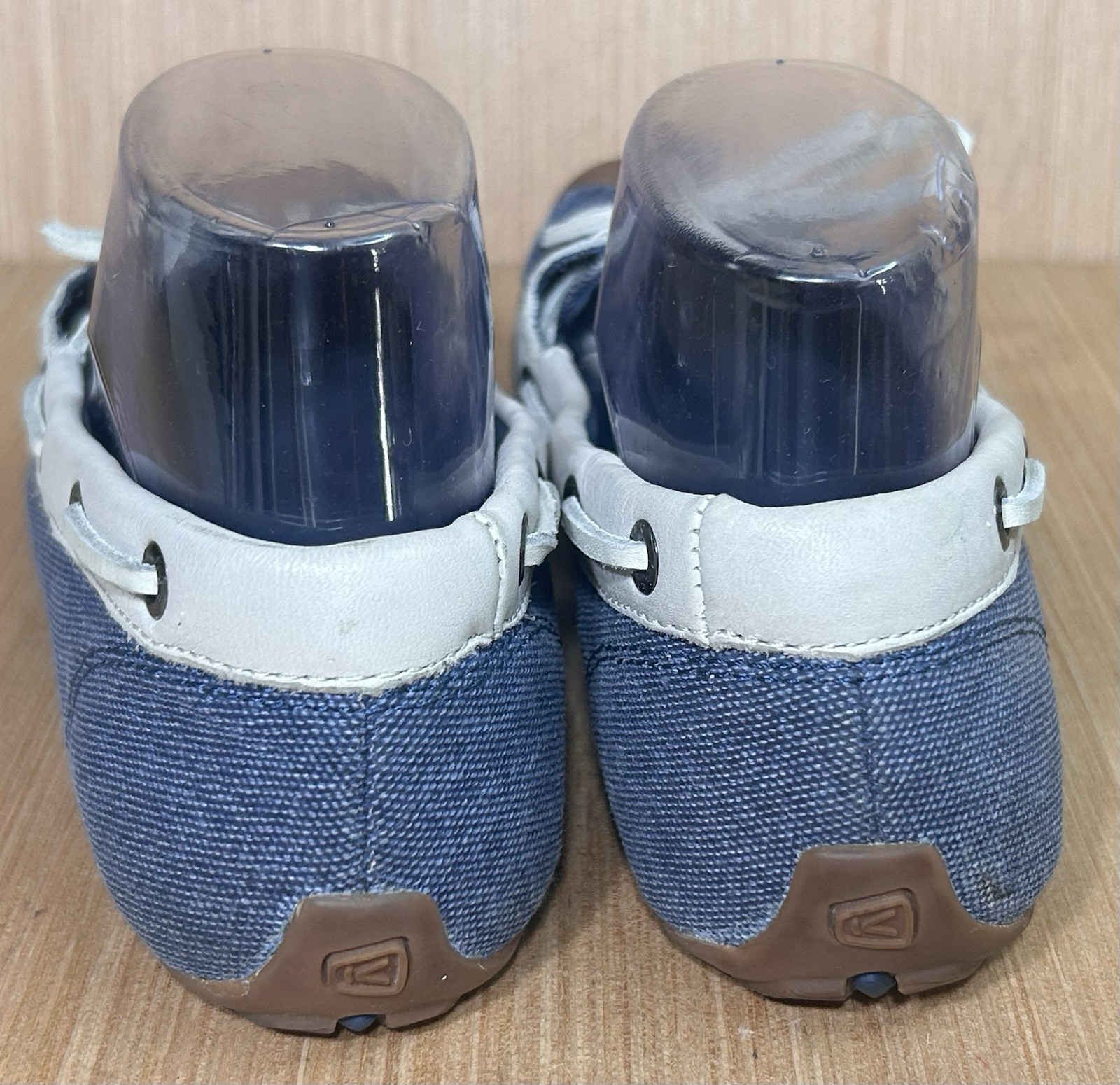 Keen Catalina Ensign Blue Canvas 1 Eye Boat Shoe Women’s Size 8