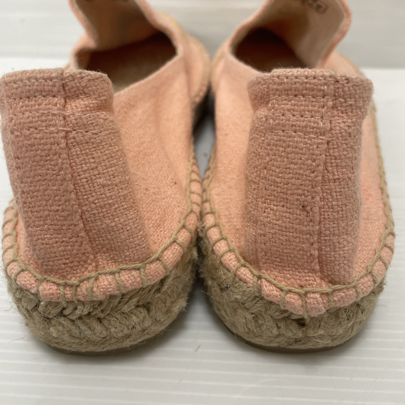 Soludos X Lockhart Embroidery Coral Aloha Platform Espadrilles Size 10