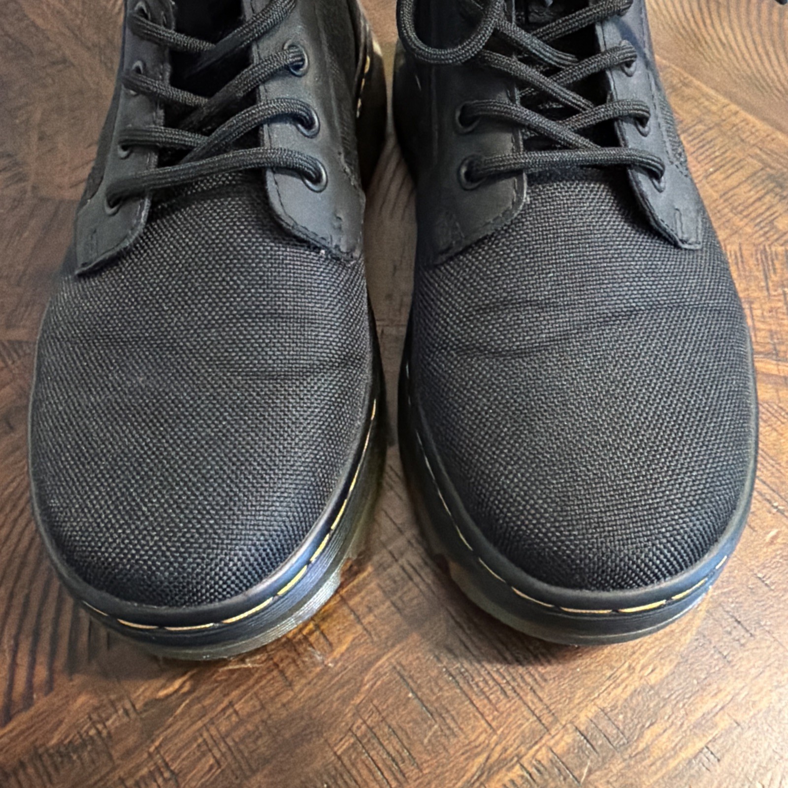 Dr. Martens Unisex Black Combs Boots Men’s 7/Women’s 8 LA004 Grunge Rocker